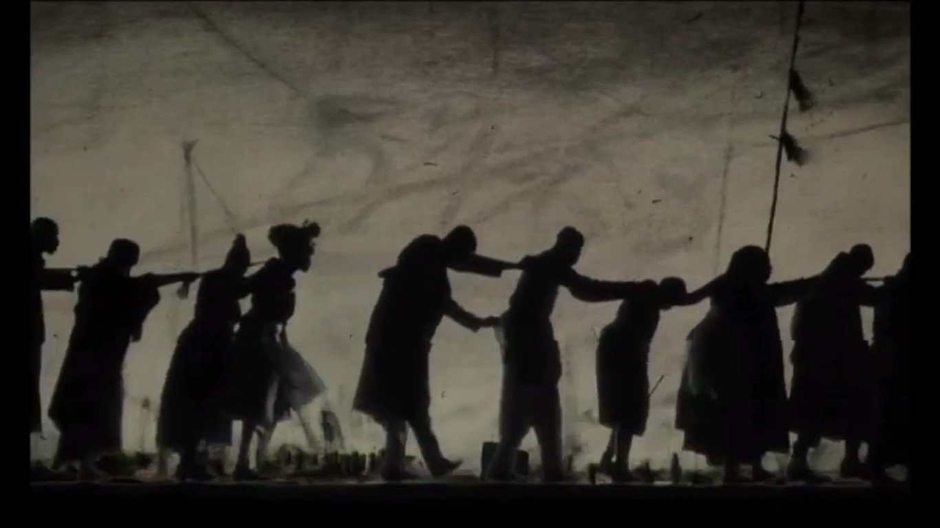 William Kentridge, charcoal