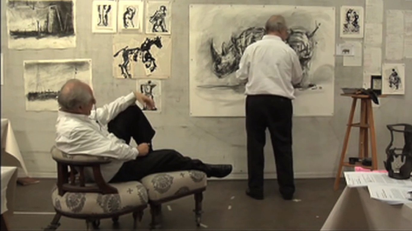 Duality of man, William Kentridge