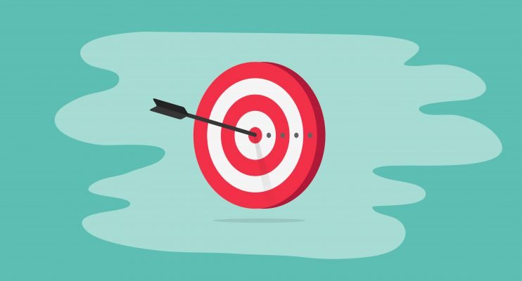 Hitting the target figure drawing goal setting Lillian Gray