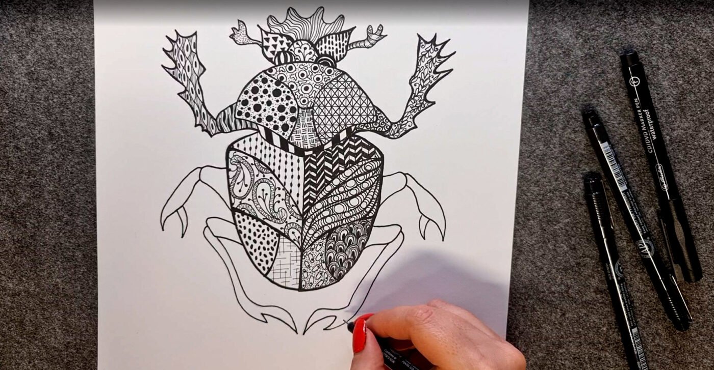 Zentangle Art Step by Step - Lillian Gray - Art School