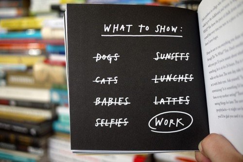 Show your work! by Austin Kleon - Lillian Gray - Art School