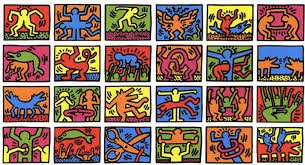 Keith Haring street art