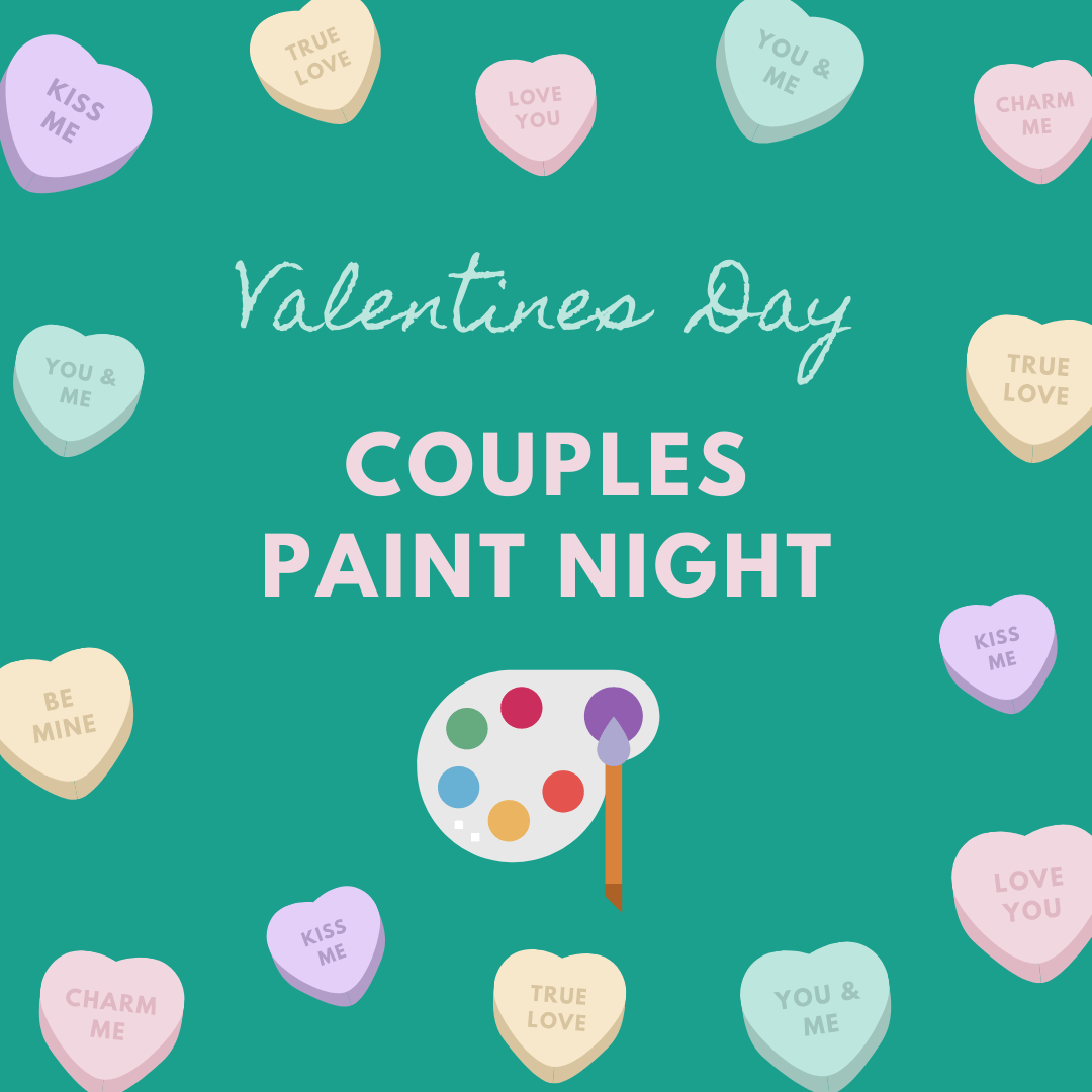 Valentines Day Paint Night Lillian Gray Art School