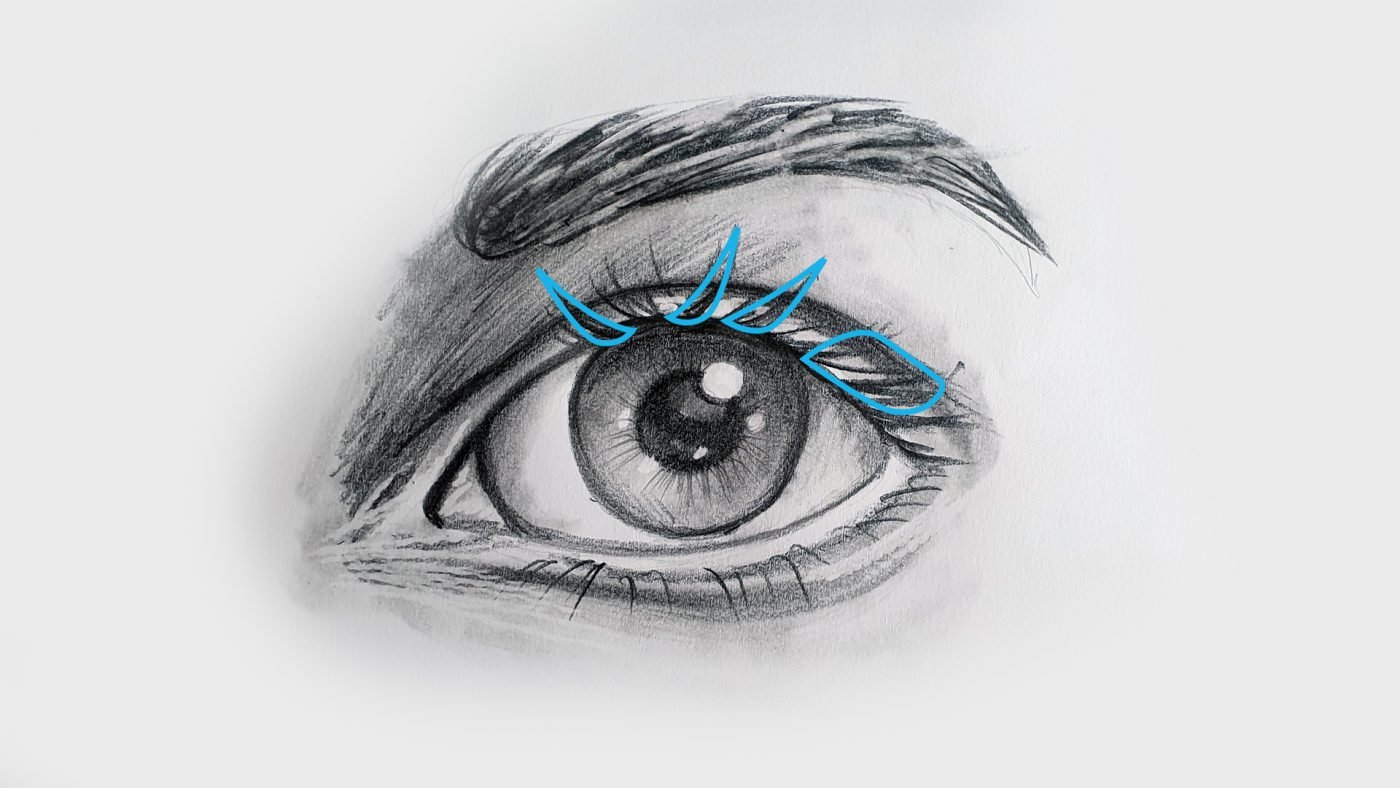 How to Draw an Eye - by John Ward - Written Ward