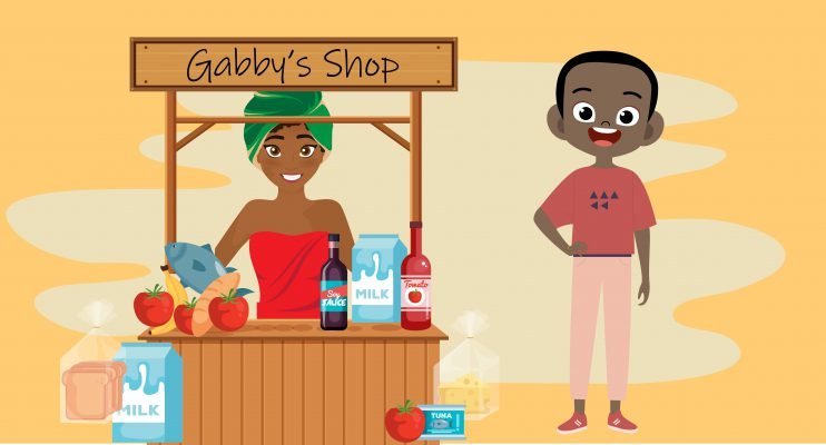 George Pemba starts a shop with Gabby