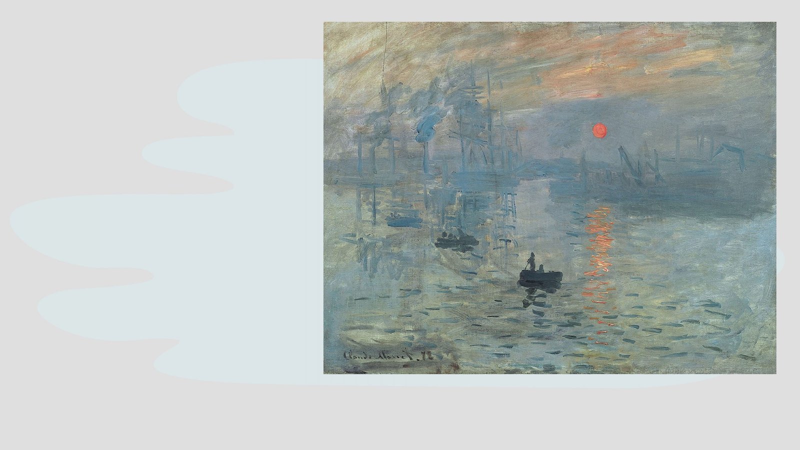 Monet colour scheme - foggy