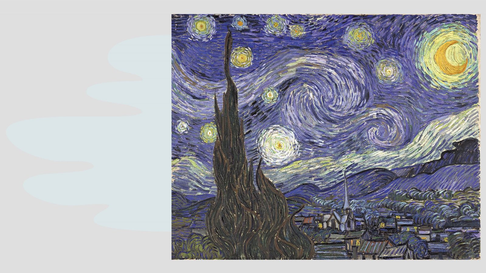 Van Gogh starry night Lillian Gray