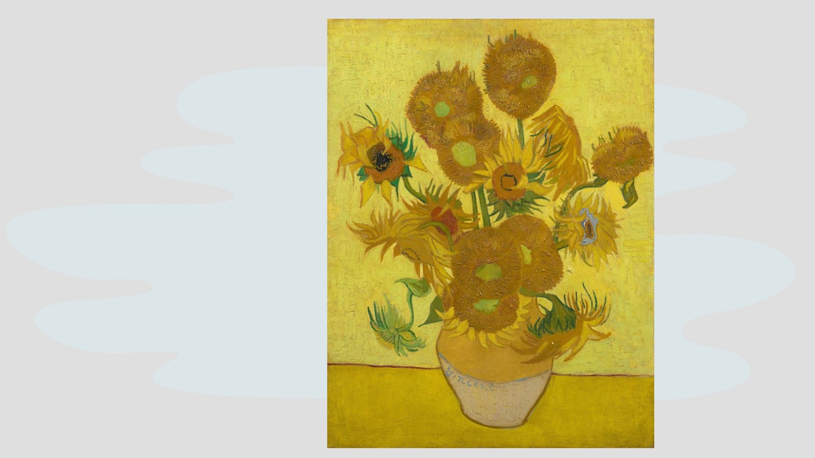 Van Gogh sunflowers Lillian Gray