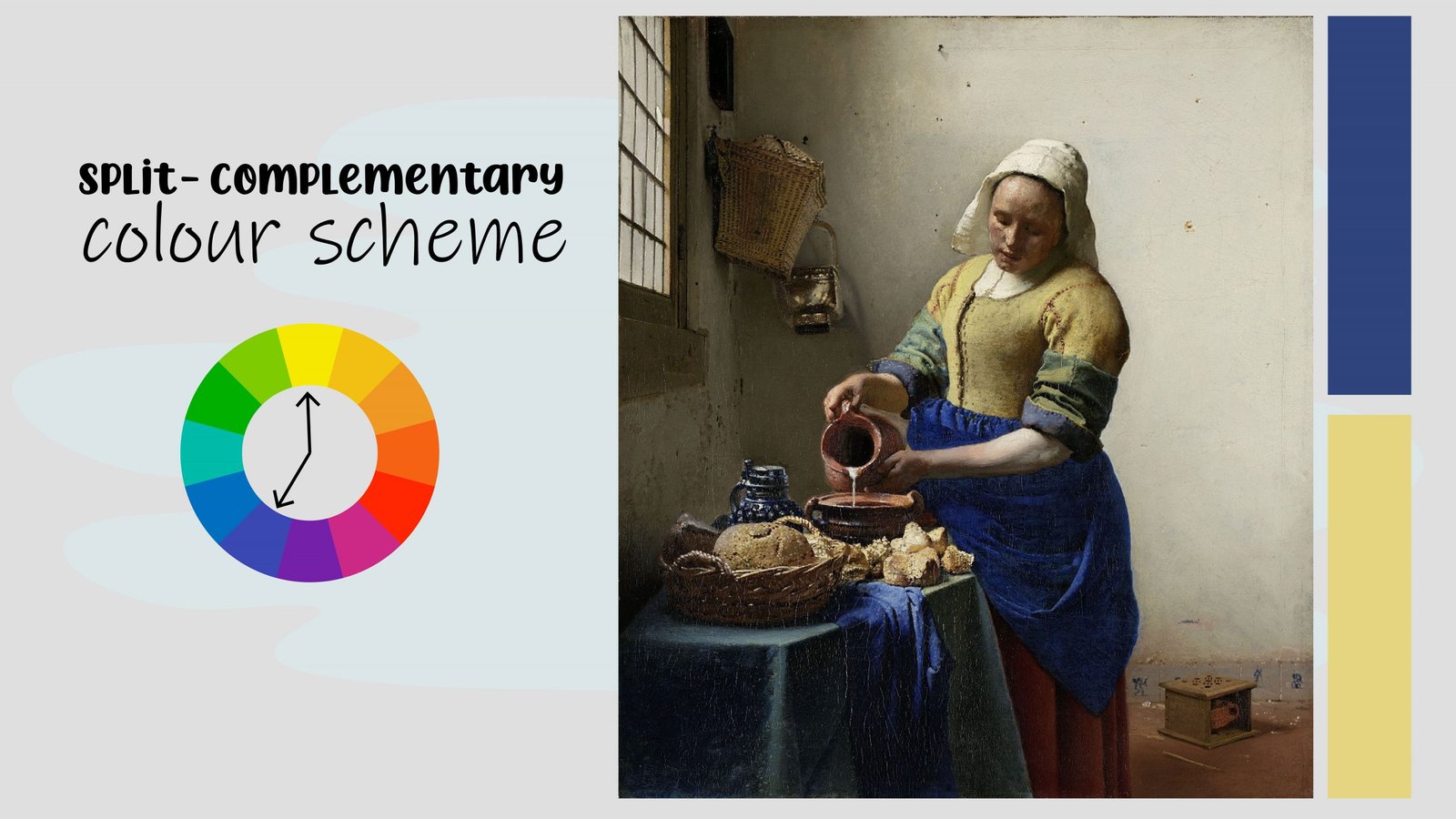 Vermeer split complementary