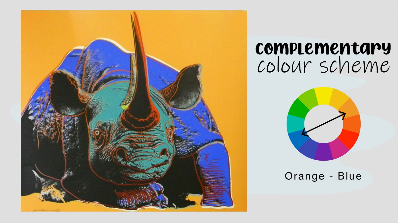 Andy Warhol Complementary scheme