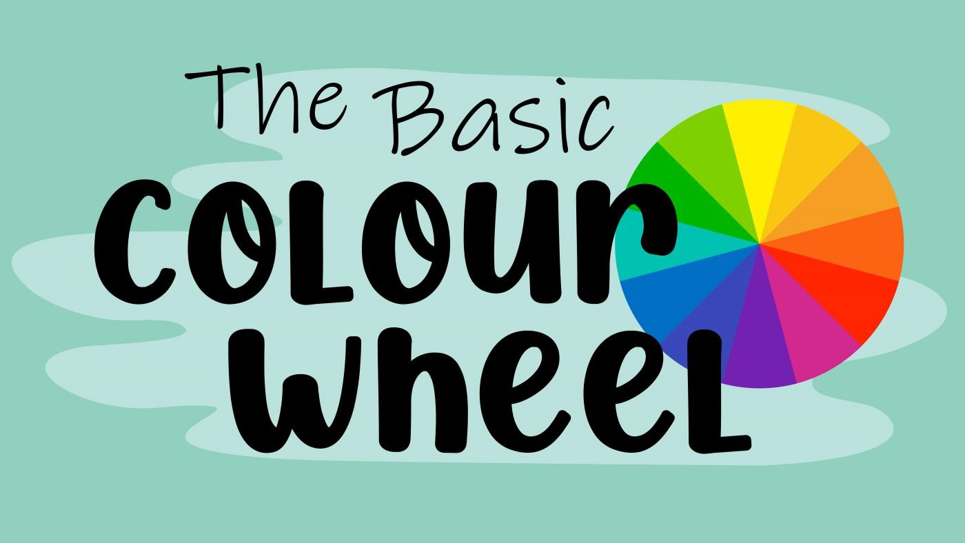 Cartoon basic colour wheel