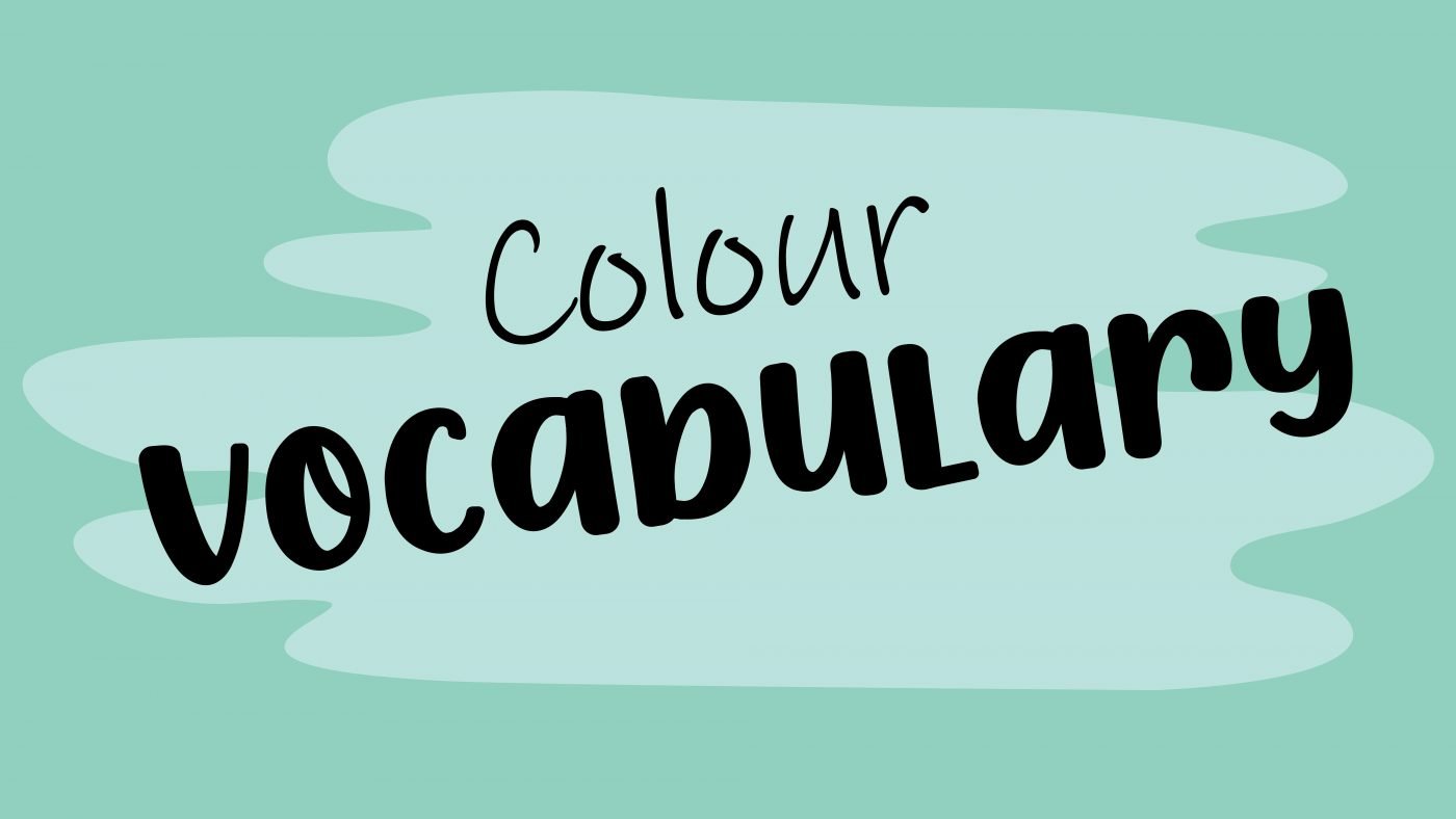 Colour vocabulary