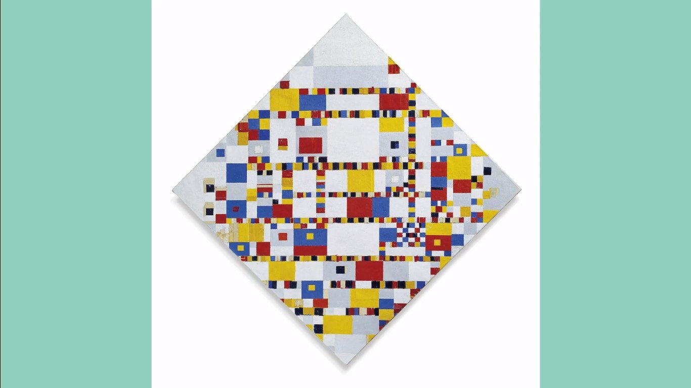 Mondrian colour