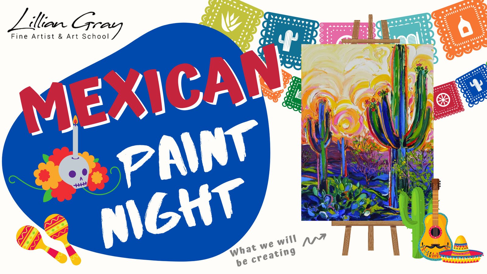 Mexican Paint Night Experience