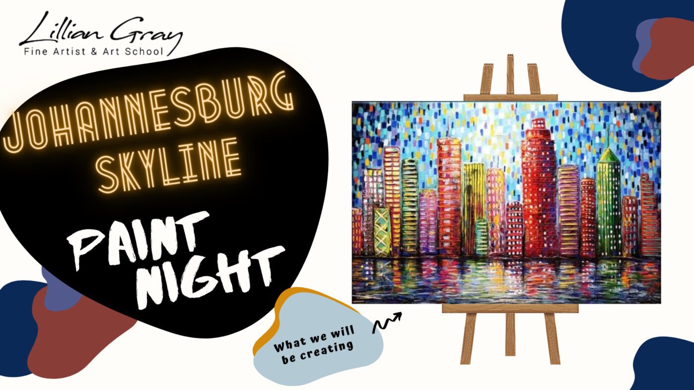 Johannesburg Skyline Paint Night 12 August 2022 Facebook Event Banner 1400x788 