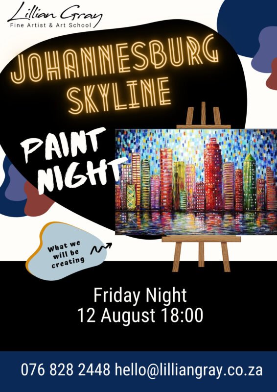 Johannesburg Skyline Paint Night