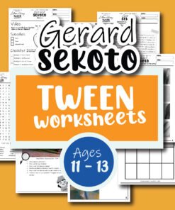 Gerard Sekoto Tween worksheets