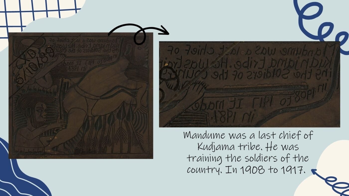 One needs to carve Text backwards when doing a Linocut print.