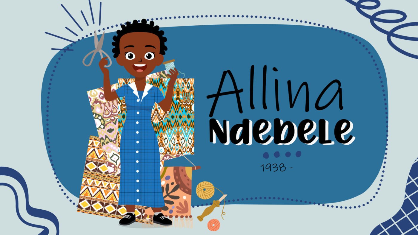 South African artists Allina Ndebele