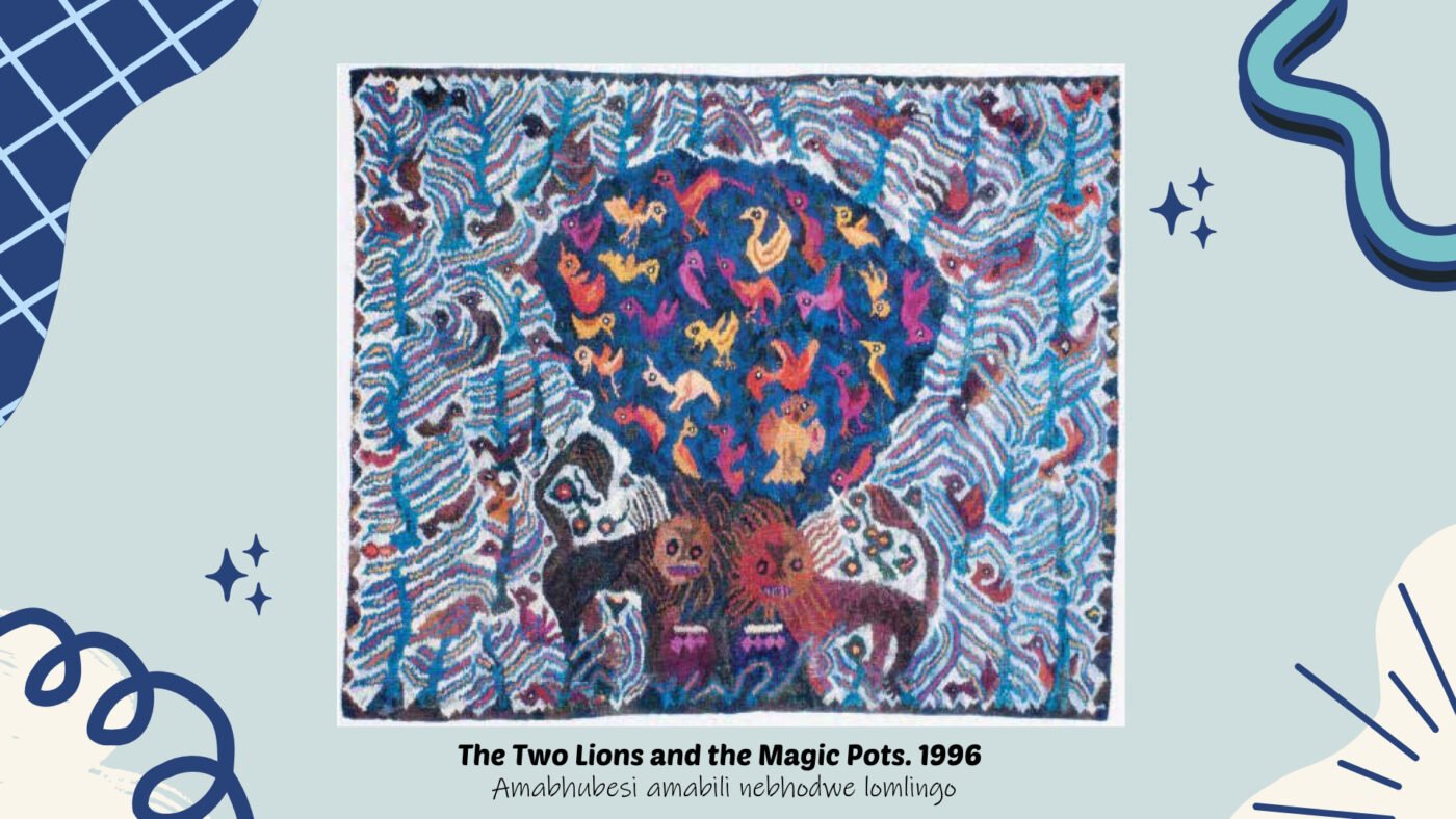 Allina Ndebele The two lions and the magic pots