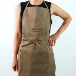 Lillian Gray Beige Apron