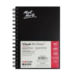 A5 Visual Art Diary 110gsm 120 Page - Mont Marte Signature