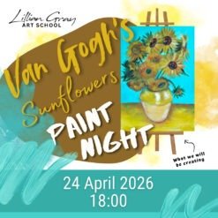 VAN GOGH Sunflower paint night
