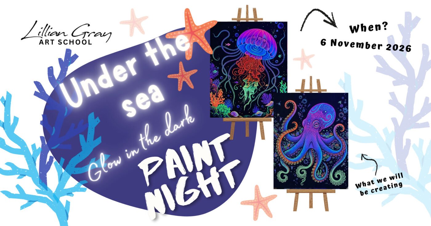 Under the Sea: Glow in the Dark Paint Night Friday, 6 November 2026
