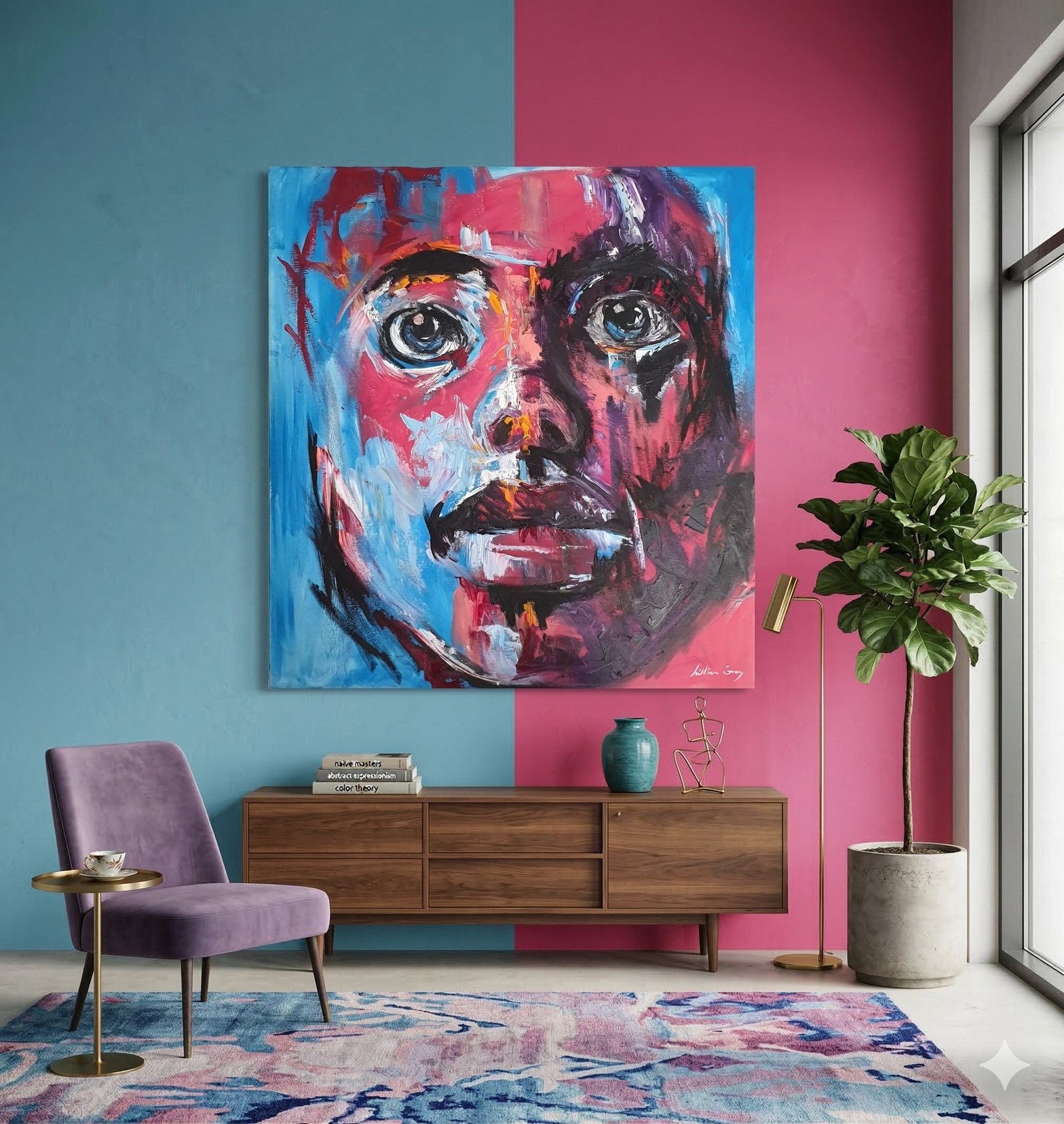 Lillian Gray Thando_85x90.5x2.5