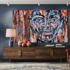 Lillian Gray_Awande_Oil on Canvas_152x91