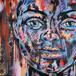 Lillian Gray_Awande_Oil on Canvas_152x91