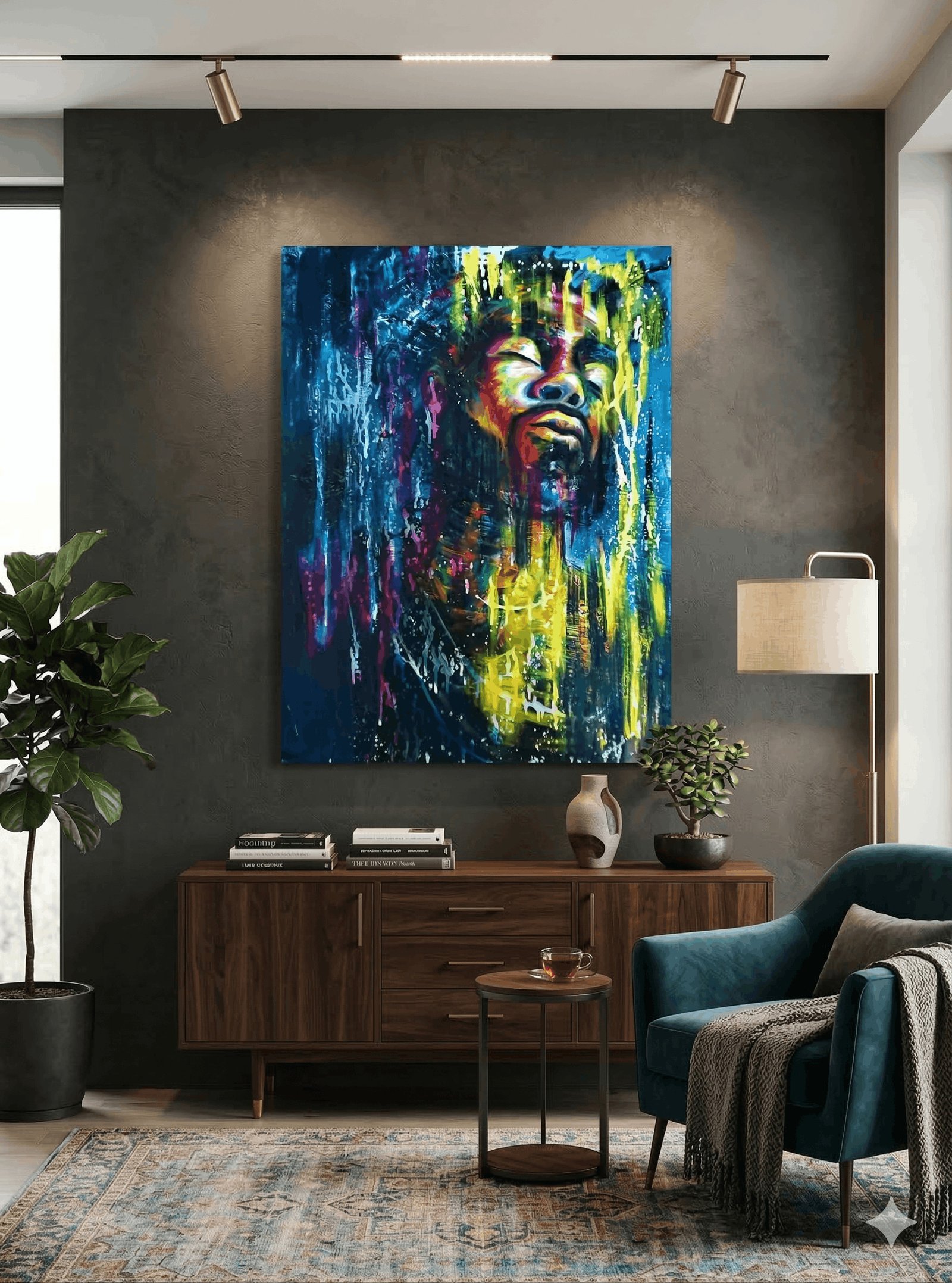 Lillian Gray_Bongani_Oil on Canvas_102cm x 76cm