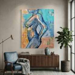 Lillian Gray_Nude Figure Study_V_5_Oil on Canvas_91x76