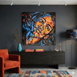 Lillian Gray_Reese_Oil on Canvas_91x91