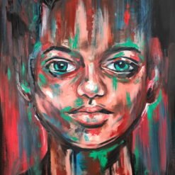 Lillian Gray_Senwelo_Oil on Canvas_101x76