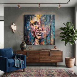 Lillian Gray_Sindiso_Oil on Canvas_91x91 (1)