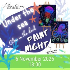 Under the Sea: Glow in the Dark Paint Night Friday, 6 November 2026