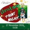 christmas cat paint night 2026
